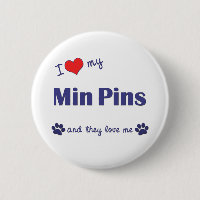 J'aime mes goupilles minimum (les chiens