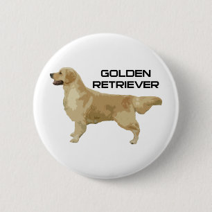 Badge Rond 5 Cm J'aime mes produits et conceptions de golden