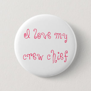 Badge Rond 5 Cm J'aime mon chef d'équipe