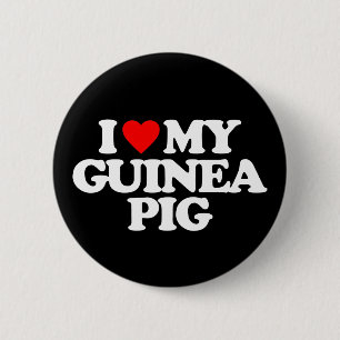 BADGE ROND 5 CM J'AIME MON COBAYE
