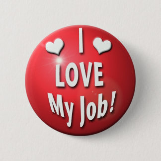Badge Rond 5 Cm J'aime mon travail