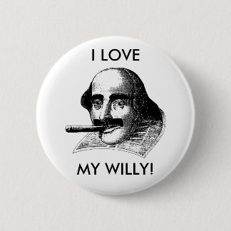 BADGE ROND 5 CM J'AIME MON WILLY !