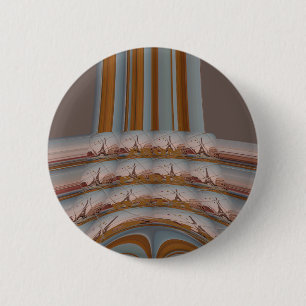 Badge Rond 5 Cm J'aime Paris