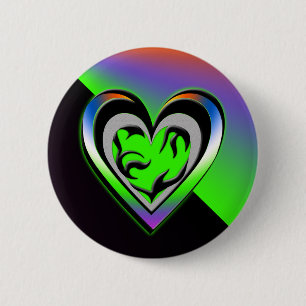 Badge Rond 5 Cm Jalousie