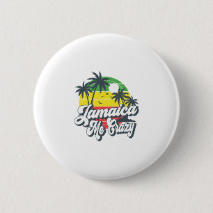 Badge Rond 5 Cm Jamaica Me Crazy groupe de voyage en croisière jam