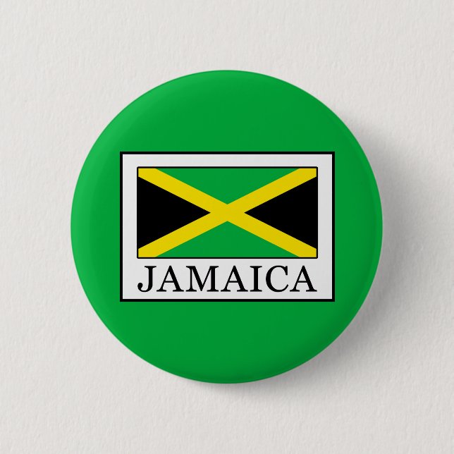 Badge Rond 5 Cm Jamaïque (Devant)