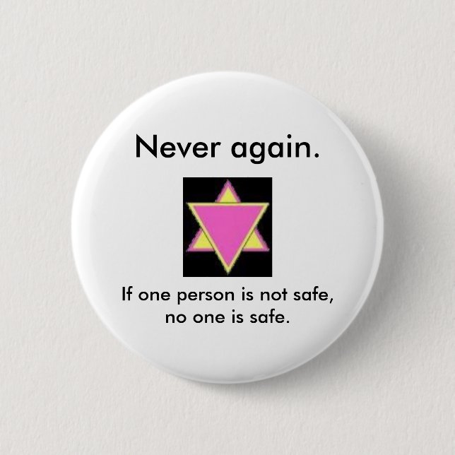 Badge Rond 5 Cm Jamais encore (Devant)