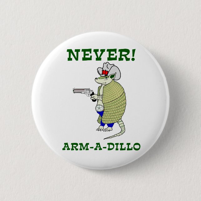 Badge Rond 5 Cm Jamais tatou (Devant)