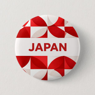 Badge Rond 5 Cm Japon