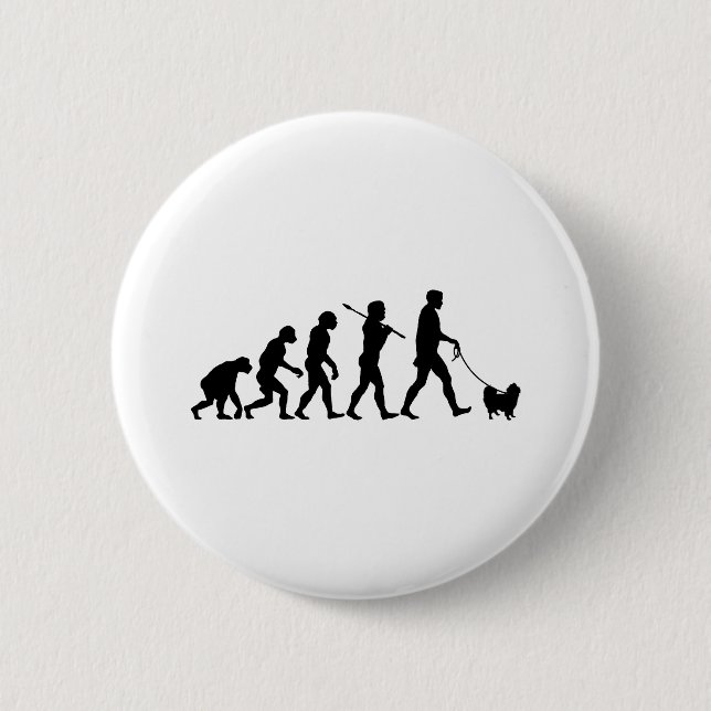 Badge Rond 5 Cm Japonais Chin (Devant)