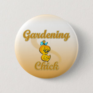Badge Rond 5 Cm Jardin