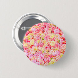 Badge Rond 5 Cm Jardin de roses