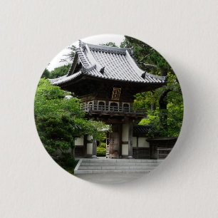 Badge Rond 5 Cm Jardin de thé japonais à San Francisco