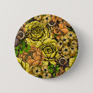Badge Rond 5 Cm Jardin Tarantula 1