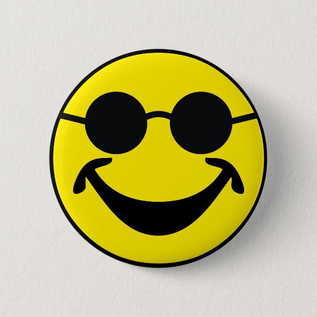 Badge Rond 5 Cm Jaune sans visibilité + votre backg. et idées (Devant)