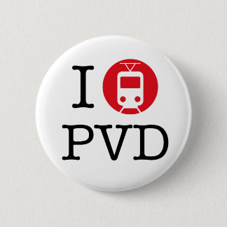 Badge Rond 5 Cm "Je bouton de Providence de tramway"