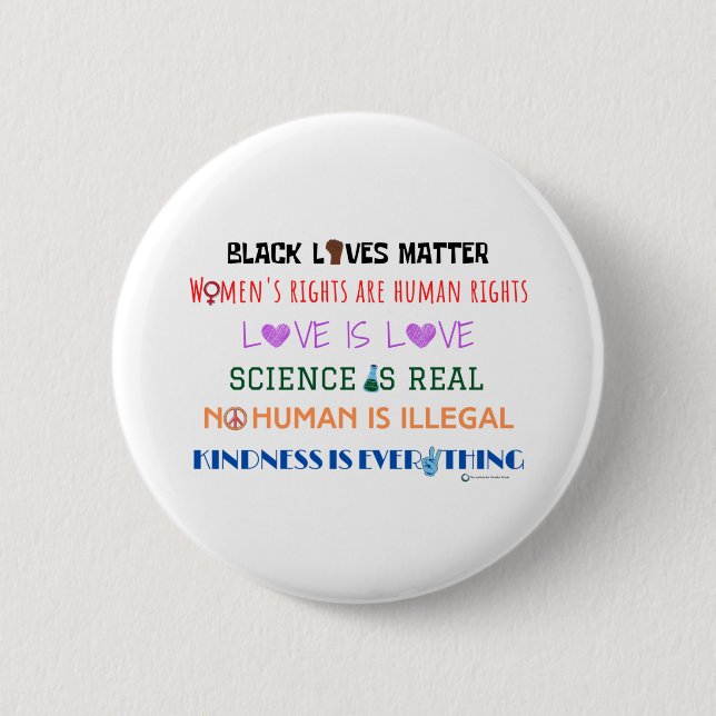 Badge Rond 5 Cm Je crois... (Devant)