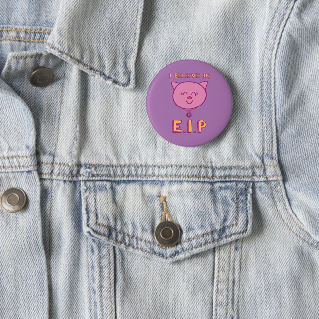 Badge Rond 5 Cm Je crois au bouton E.I.P (En situation)