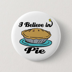 Badge Rond 5 Cm je crois au gâteau