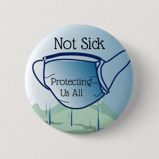 Badge Rond 5 Cm Je dois porter ce masque