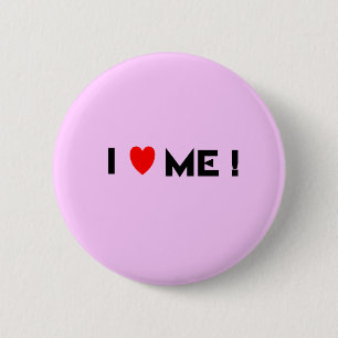 Badge Rond 5 Cm je m'aime