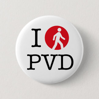 Badge Rond 5 Cm "Je marche bouton de Providence"