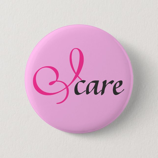 Badge Rond 5 Cm Je m'inquiète - le bouton (Devant)