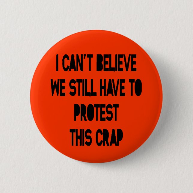 Badge Rond 5 Cm Je ne peux pas croire (Devant)