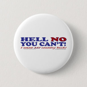 Badge Rond 5 Cm Je ne veux pas que mon pays revienne