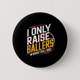 Badge Rond 5 Cm Je n'élève que des joueurs de sketll entraîneurs s