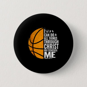 Badge Rond 5 Cm Je peux faire toutes choses par Christ Tasse chrét