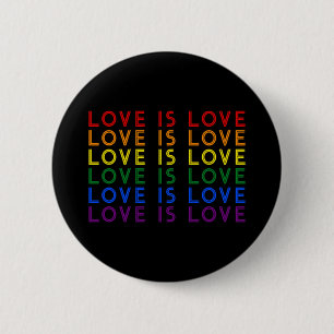 Badge Rond 5 Cm Je promets d'enseigner l'amour - Diversité, égalit