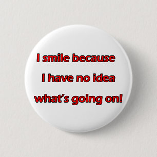 Badge Rond 5 Cm Je souris