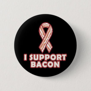 Badge Rond 5 Cm Je soutiens le lard