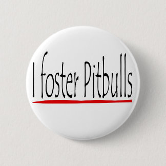 Badge Rond 5 Cm Je stimule le bouton de pitbulls