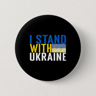 Badge Rond 5 Cm Je suis avec l'Ukraine 15