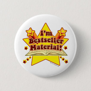 Badge Rond 5 Cm Je suis Bestseller Matériel !