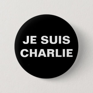 BADGE ROND 5 CM JE SUIS CHARLIE - JE SUIS CHARLIE
