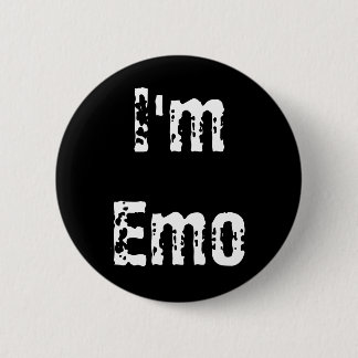 Badge Rond 5 Cm Je suis Emo
