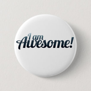 BADGE ROND 5 CM JE SUIS INCONTOURNABLE