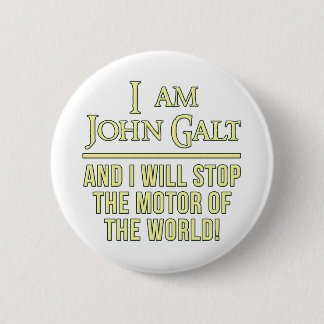 Badge Rond 5 Cm Je suis John Galt