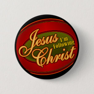 Badge Rond 5 Cm Je suis le Jésus-Christ