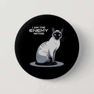 Badge Rond 5 Cm Je suis l'ennemi intérieur votant Trump Élection 2