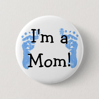 Badge Rond 5 Cm Je suis maman !