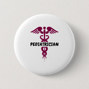 Badge Rond 5 Cm Je suis pédiatre