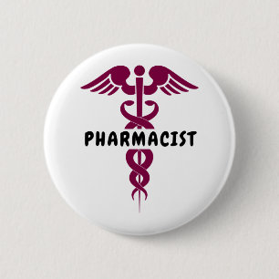 Badge Rond 5 Cm Je suis pharmacien