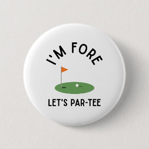 Badge Rond 5 Cm Je suis pour que le par soit drôle pour le 4e anni