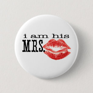 Badge Rond 5 Cm Je suis Sa Madame.