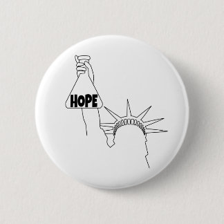 Badge Rond 5 Cm Je suis un becher d'espoir