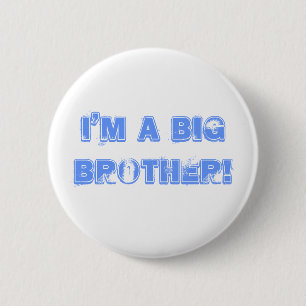Badge Rond 5 Cm Je suis un frère !
